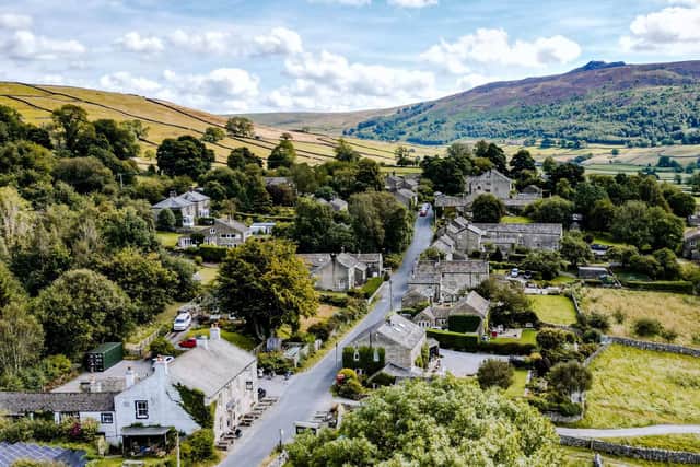Stunning scenery and views - The New Inn in Appletreewick spectacularly overlooks the Dales Way in the shadow of Simon's Seat. (Picture Daniel Harrison)