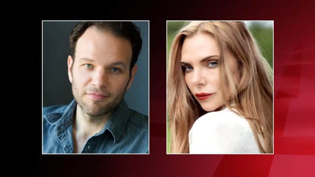 David Sturzaker plays England manager Gareth Southgate and EastEnders and Mount Pleasant actress Samantha Womack plays team psychologist Pippa Grange