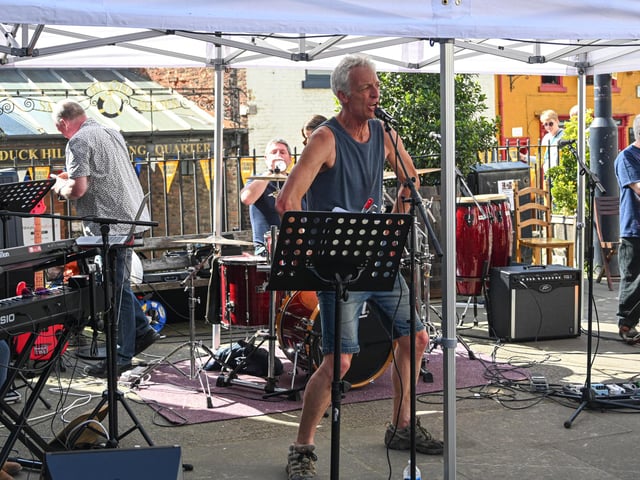 The event was in support of the pedestrianisation of Kirkgate and the bid to boost the buying local campaign.