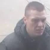 The police have issued a CCTV image of a man that they would like to speak to after £200 worth of food was stolen from the BP petrol station in Harrogate