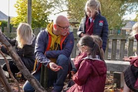 Teacher Paul Oldham at Ashville College - The Harrogate independent school is a firm believer in the importance of outdoors learning outside the traditional classroom environment. (Picture contributed)