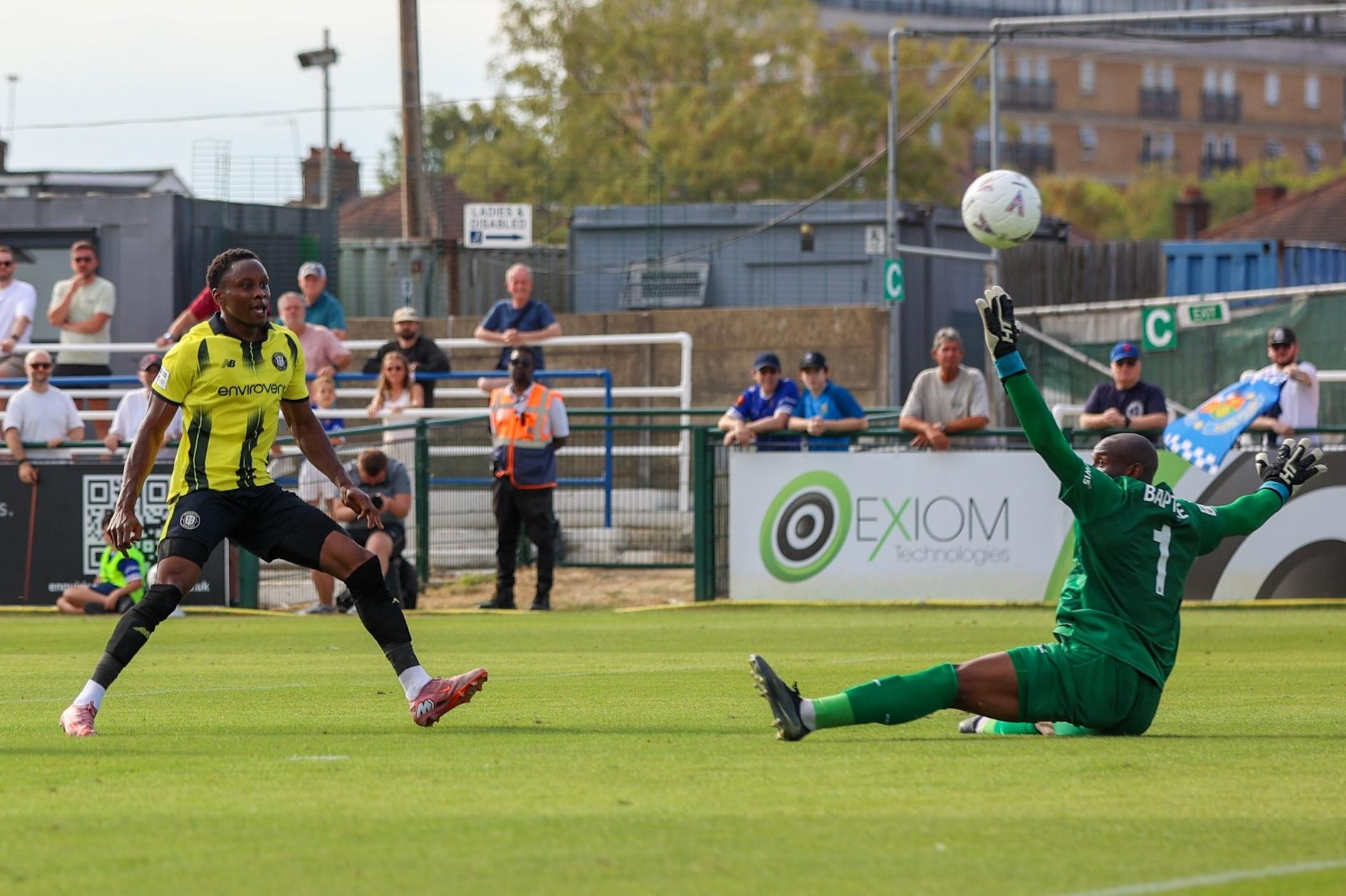 Wealdstone FC 1 Harrogate Town 3: Injection of 'aggression' earns ...