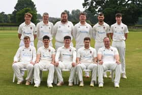 West Tanfield CC currently sit second in the Theakston Nidderdale League Division One standings. Picture: Gerard Binks