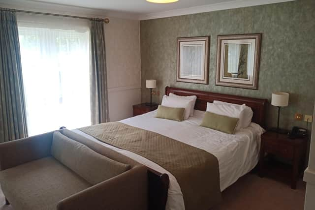 Our spacious and comfortable room in the Limes accommodation complex.