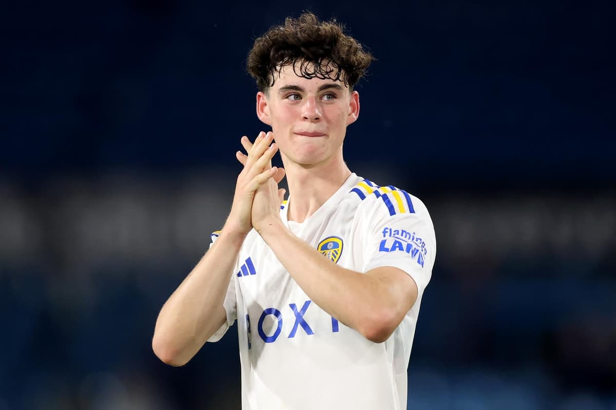 Former Harrogate pupil and Leeds United rising star Archie Gray selected for England Under-19 squad