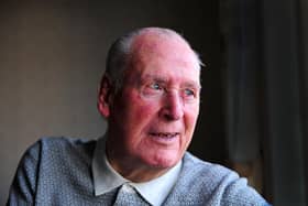 Harrogate D Day veteran Maurice Hammond who died aged 95.
