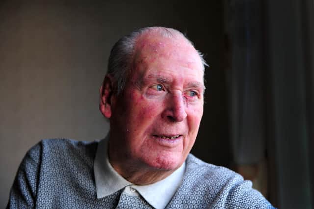 Harrogate D Day veteran Maurice Hammond who died aged 95.