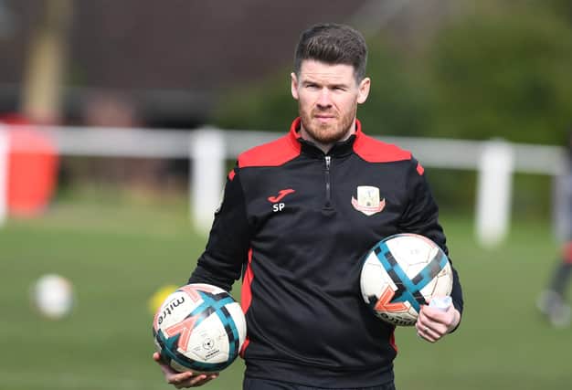 Knaresborough Town manager Simon Parkes. Picture: Gerard Binks