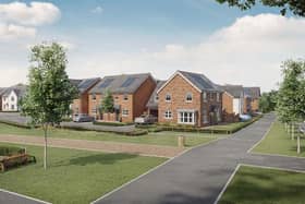 A visualisation of part of Persimmon Yorkshire's housing plans for the Kingsley area of Harrogate.