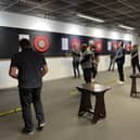 Action from the Manhattan Darts League. Picture: Submitted