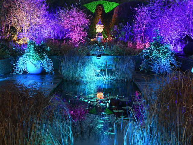 Winter illuminations have returned to RHS Harlow Carr.