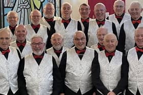 On song for charity - Harrogate Harmony Men’s Chorus are to present a concert for The Friends of Harrogate Hospital charity next week.  (Picture contributed)