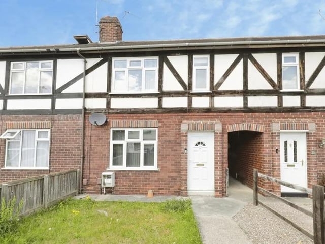This three bedroom and one bathroom terraced house is for sale with Bridgfords for £225,000