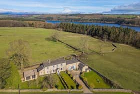 An overview of the property in its stunning location, with the Nidderdale Area of outstanding Natural Beauty, and close to Fewston Reservoir.