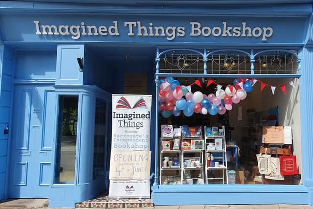 Imagined Things bookshop in Harrogate.