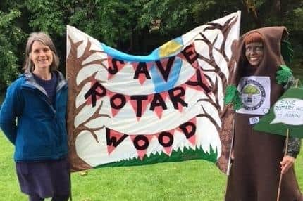 Protests - Save Rotary Wood - Again! campaign has been launched in Harrogate with plans for a series of public events in the weeks ahead.