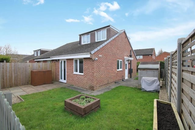 This three bedroom and one bathroom semi-detached house is for sale with Hunters for £245,000