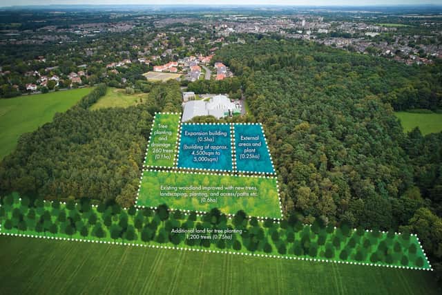 Hundreds of people have objected to plans for Harrogate Spring Water to expand its bottling plant on Harlow Moor Road