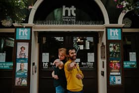 Naail Ishaq and Debbie Phillips play the lead roles in Harrogate Dramatic Society's production of Shakespeare in Love