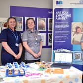 Harrogate and District NHS Foundation Trust's Maternity team with mum Georgina Fogarty and son Freddie. (Picture contributed)