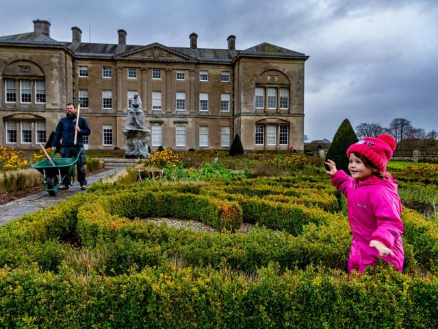Sledmere House, near Driffield, open all year. A-mazing summer fun returns for the summer holidays. Come and explore the four acres of maize maze while enjoying activities in the play paddocks such as frisbee golf, sand pits, foot golf and more. There are also designated picnic areas with lots of free parking available.There are acres of park to explore as well as the house.