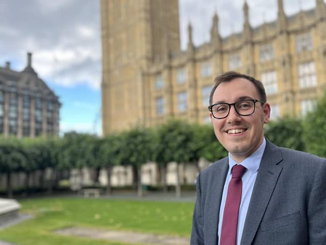 Harrogate and Knaresborough MP Tom Gordon co-sponsored the bill in the House of Commons calling for the Government to bring forward a EU-UK youth mobility scheme. (Picture contributed)