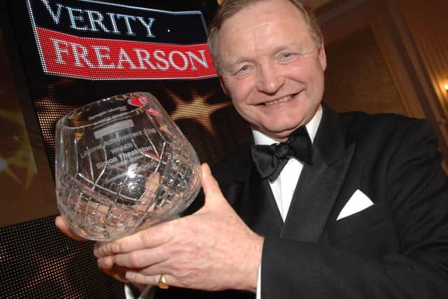 Simon Theakston, winner of the Lifetime Achievement Award in 2016