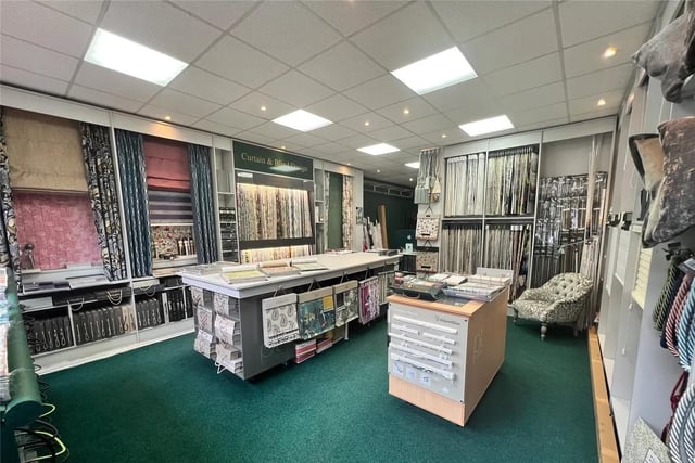 This retail premises on Commercial Street in Harrogate is for sale with Ernest Wilson for £75,000