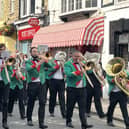 Drovers Day is coming back to Wetherby with music and more - Hebden Bridge Band marching through the town. (Picture contributed)