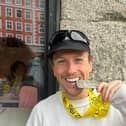 Harrogate's Charlie Higgins, who used to go to St Aidan's Church of England High School, ran the Copenhagen Marathon in 2 hours 57 minutes and 29 seconds. (Picture contributed)