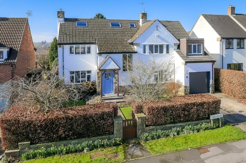 This property on Firs Drive, Harrogate, is on sale with Myrings Estate Agents at a guide price of £1,200,000