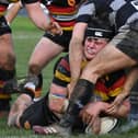 Harrogate RUFC slipped back into the National Two North relegation zone following Saturday's loss on the road at Hull. Picture: Gerard Binks