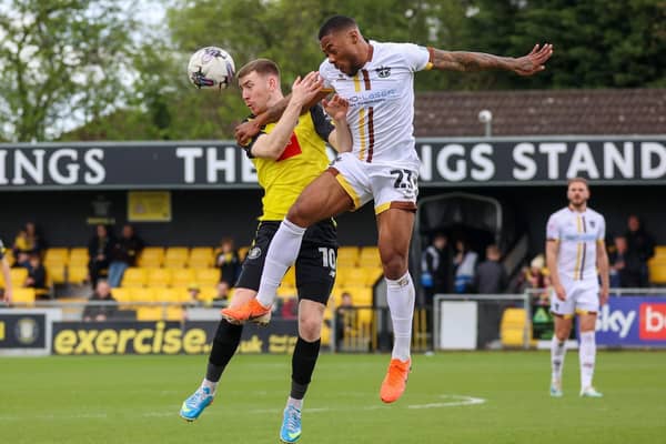 Harrogate Town and Sutton United played out a 2-2 draw at Wetherby Road on Saturday afternoon. Pictures: Matt Kirkham