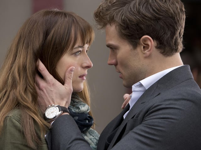 Jamie Dornan and Dakota Johnson star in this American erotic romantic drama film which sees a college graduate begins a sadomasochistic relationship with seductive business owner Christian Grey.