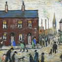 L.S.Lowry ‘Street Scene with Figures’