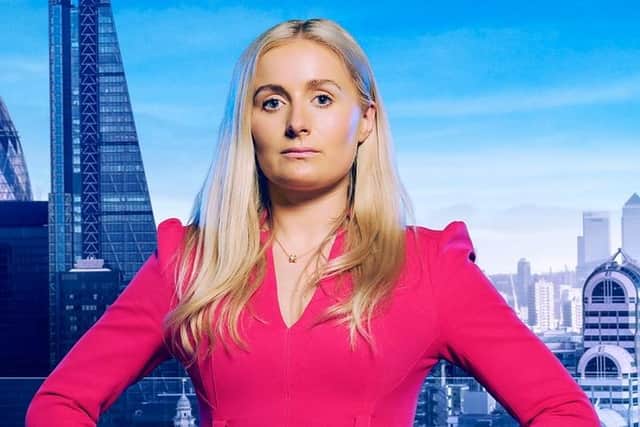 Harrogate's Rachel Woolford, who boldly opened a business in the middle of Covid, is one of 18 candidates ready to step into the firing line in new series of BBC TV show The Apprentice. (Picture contributed)