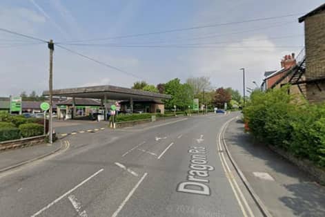 The police are appealing for information and witnesses after a man reportedly tried to break into a car parked on Dragon Road, opposite the Asda petrol station, in Harrogate