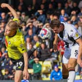 Harrogate Town suffered a 2-1 home defeat to derby rivals Bradford City on October 1. Picture: Matt Kirkham