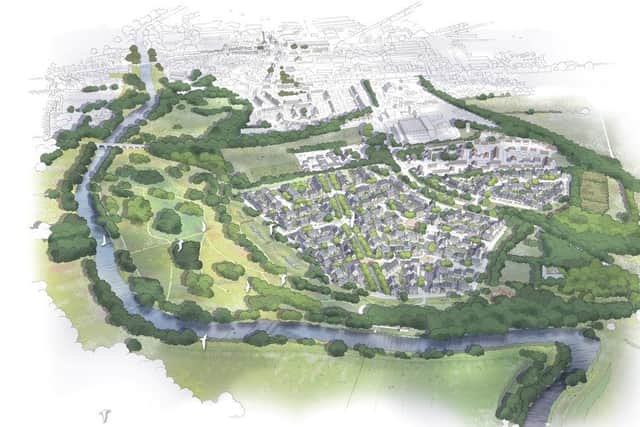 Plans to build 400 new homes and a riverside park in Tadcaster have been submitted to North Yorkshire Council