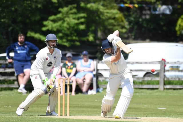 Harry Lamb hit 30 at the top of the order for West Tanfield.