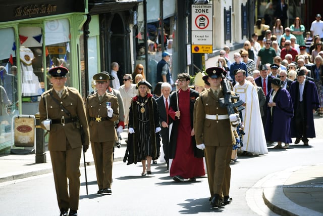 The parade is an annual tradition in the city