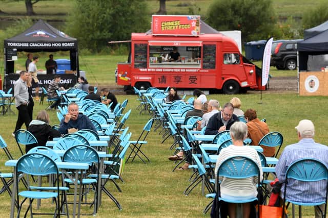 The Harrogate Food and Drink Festival at Ripley Castle Harrogate last year. (Pic credit: Simon Hulme)