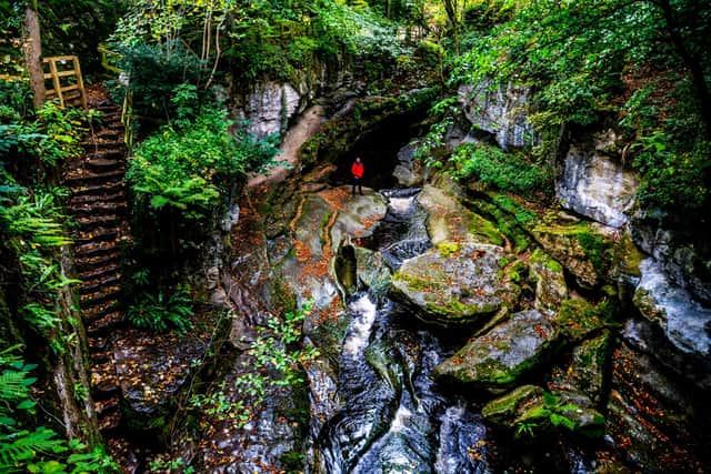Highlight of Harrogate Heritage Open Days -  How Stean Gorge at Lofthouse near Harrogate, is to offer an action-packed family day out. (Picture James Hardisty