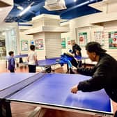 Harrogate Business Improvement District (BID) has welcomed back its pop-up ping pong parlour to the town
