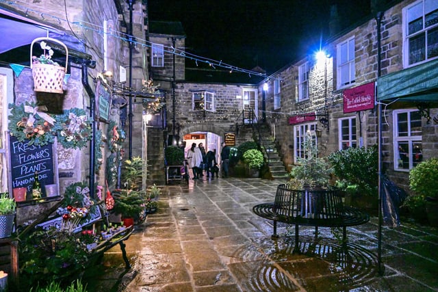 Pateley Bridge pulled out all the stops this year for its Christmas late night shopping event.