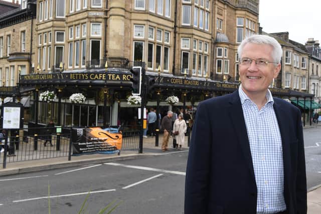 Harrogate and Knaresborough MP Andrew Jones said he, personally, wanted his tip in pubs or restaurants to go to the people who provided the service. (Picture Gerard Binks)