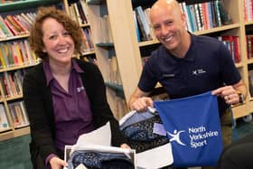 Ripon Library support the elderly by giving away free slippers this spring