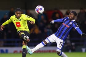 Harrogate Town ran out 4-1 winners over Rochdale on Saturday afternoon. Pictures: Matt Kirkham