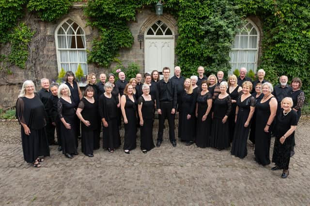 Harrogate’s Vocalis chamber choir is preparing for its next concert ‘Gloria’ on Saturday,  March 18. (Picture by Ian Hill Photogaphy)