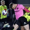 Harrogate Town striker Luke Armstrong in action during Tuesday night's 1-1 draw with Northampton Town. Picture: Pete Norton/Getty Images